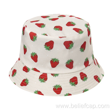 plain custom women bucket hats